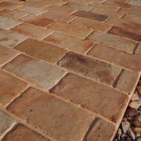 Brick tiles on terraces 10